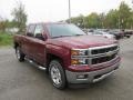 Front 3/4 View of 2015 Silverado 1500 LT Z71 Double Cab 4x4
