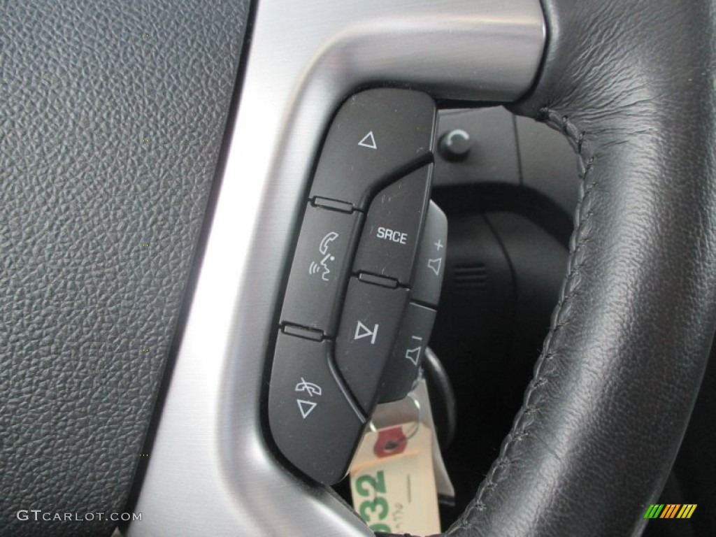 2009 Acadia SLT AWD - Silver Green Metallic / Ebony photo #13