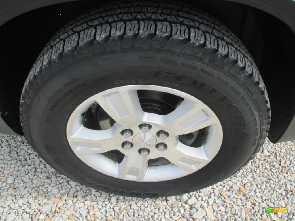 2009 Acadia SLT AWD - Silver Green Metallic / Ebony photo #25