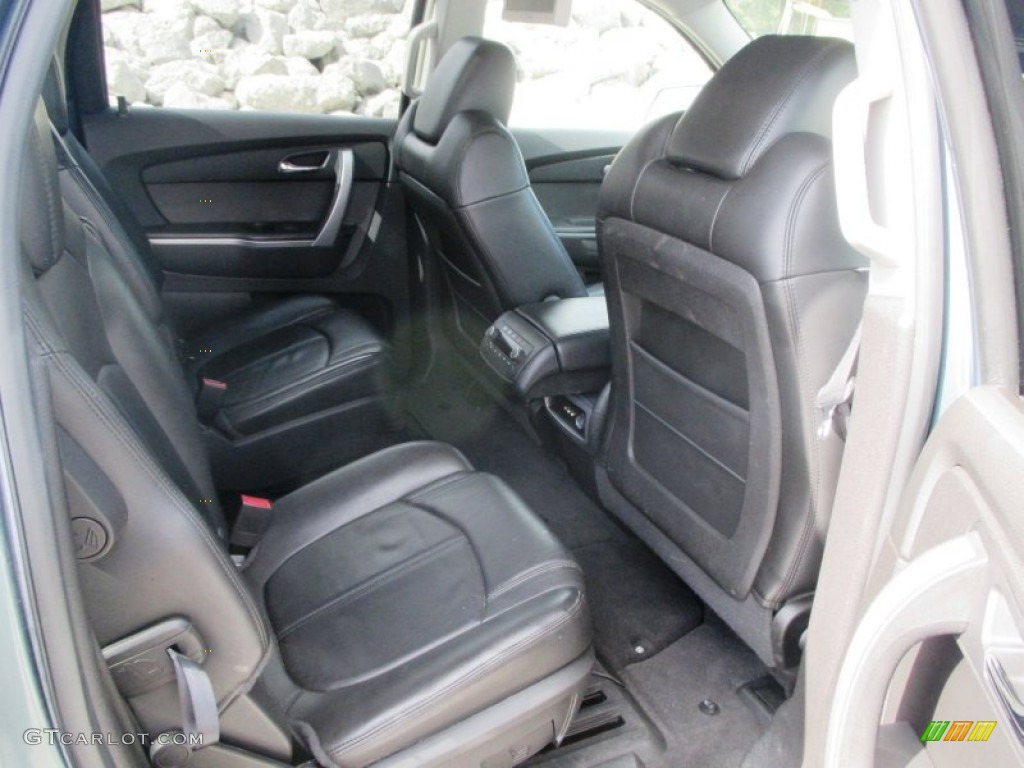 2009 Acadia SLT AWD - Silver Green Metallic / Ebony photo #31