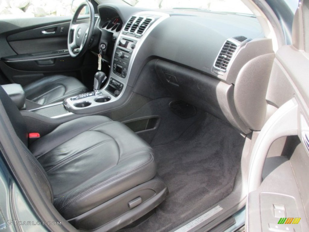 2009 Acadia SLT AWD - Silver Green Metallic / Ebony photo #32