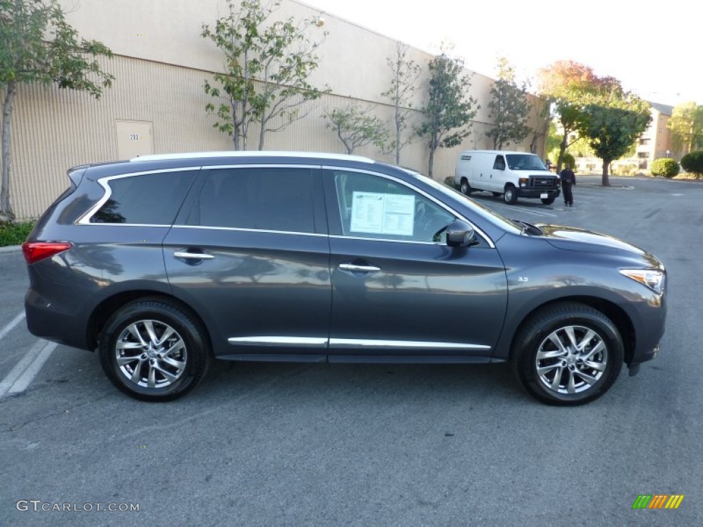 Diamond Slate 2014 Infiniti QX60 3.5 AWD Exterior Photo #97868524