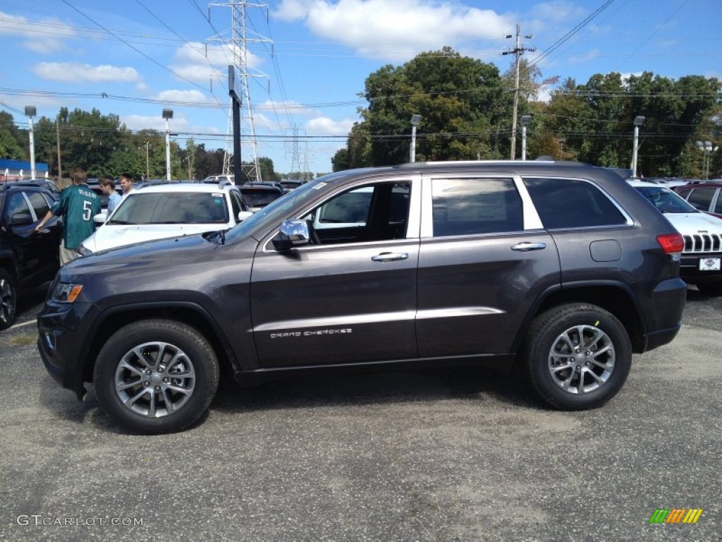 Granite Crystal Metallic 2015 Jeep Grand Cherokee Limited 4x4 Exterior Photo #97869649