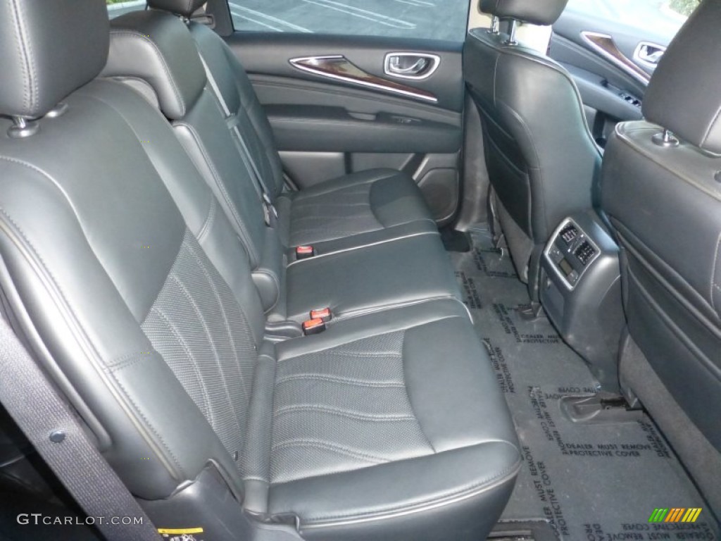 2014 Infiniti QX60 3.5 AWD Rear Seat Photo #97870129