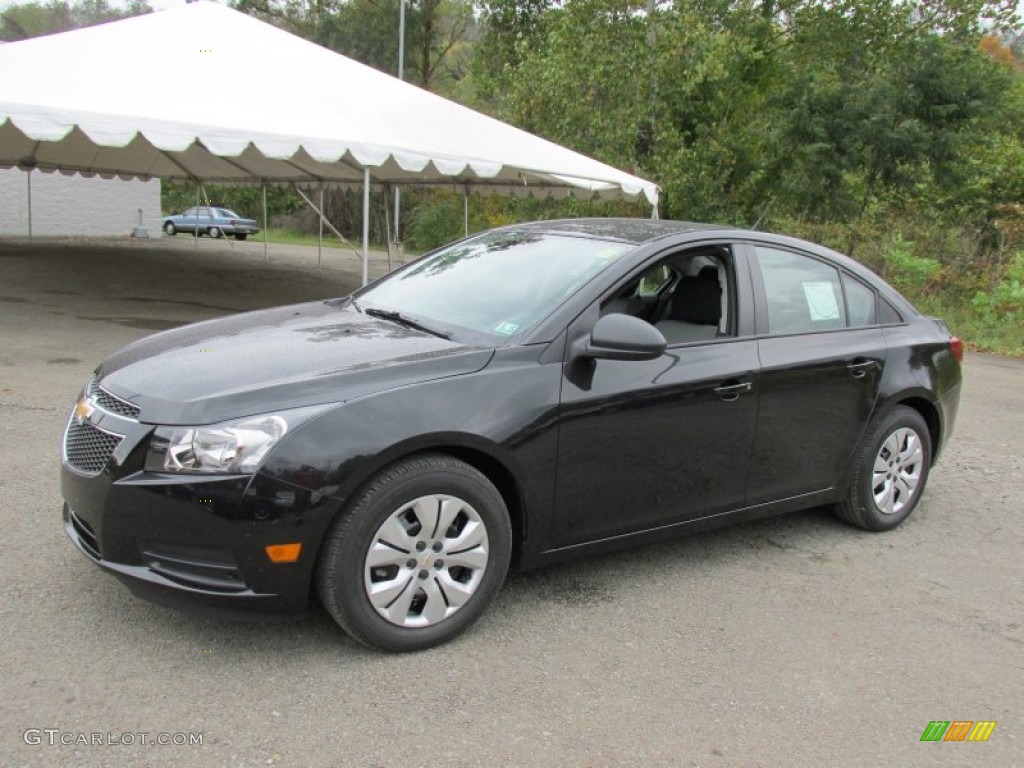 2014 Cruze LS - Black Granite Metallic / Jet Black/Medium Titanium photo #1