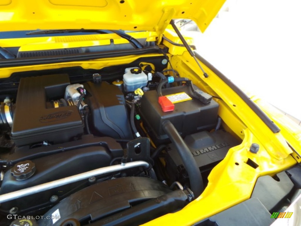 2006 H3  - Yellow / Ebony Black photo #26