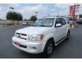 2007 Super White Toyota Sequoia Limited  photo #3