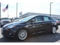 2014 Tuxedo Black Ford Focus Titanium Sedan  photo #3