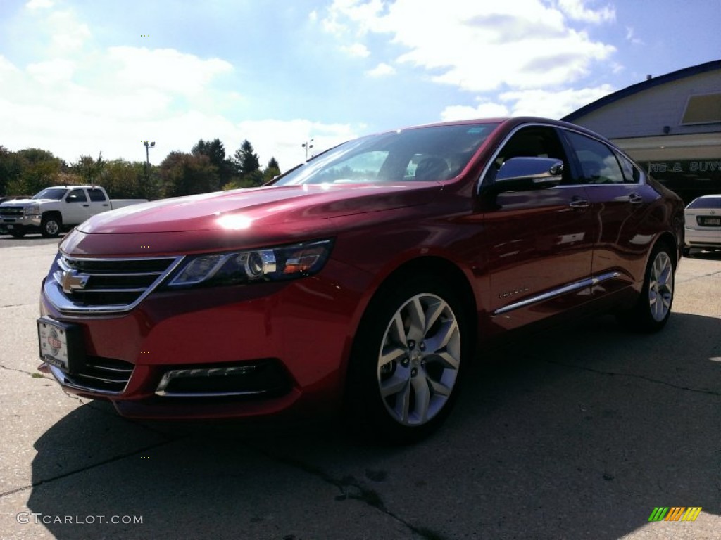 2014 Impala LTZ - Crystal Red Tintcoat / Jet Black photo #1