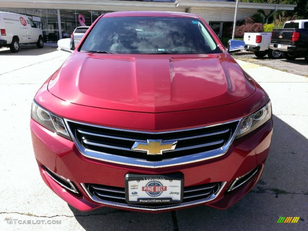 2014 Impala LTZ - Crystal Red Tintcoat / Jet Black photo #2