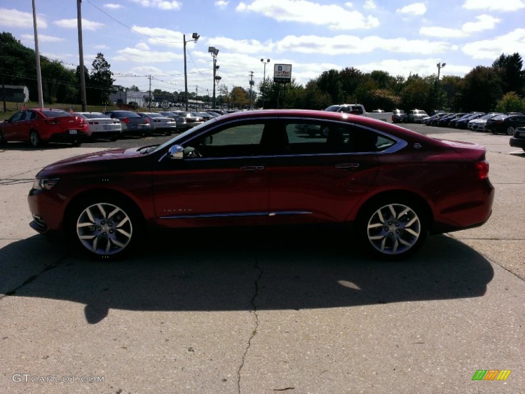 2014 Impala LTZ - Crystal Red Tintcoat / Jet Black photo #3