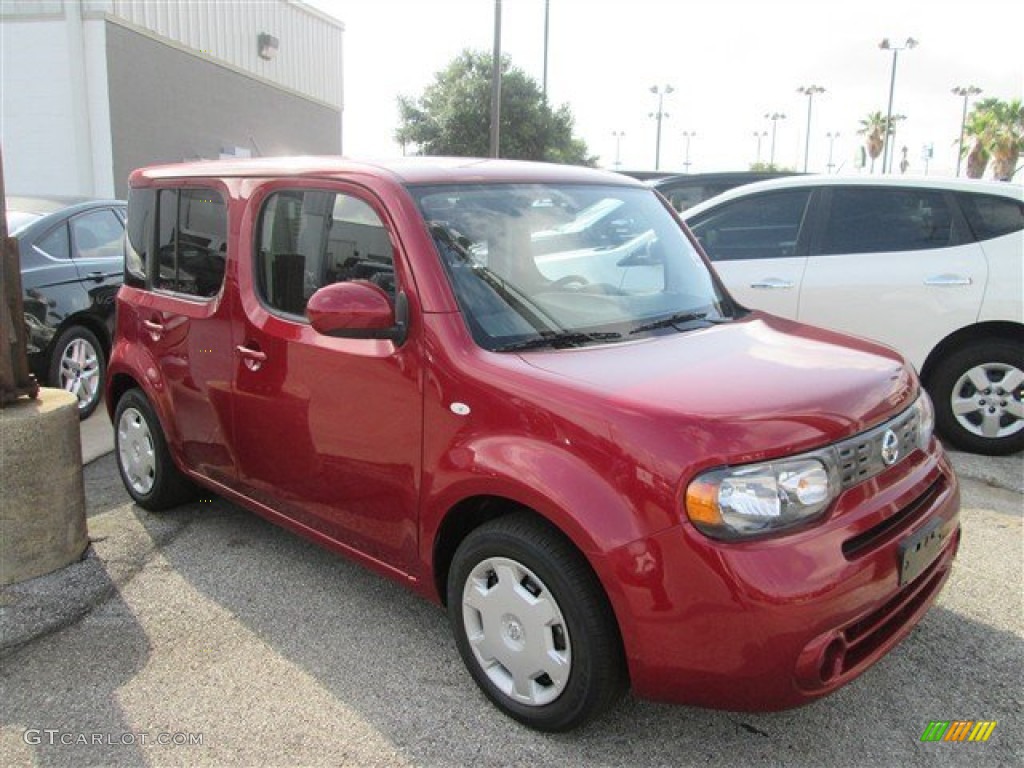 Cayenne Red 2014 Nissan Cube 1.8 S Exterior Photo #97879549