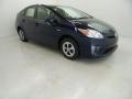 2015 Nautical Blue Metallic Toyota Prius Three Hybrid  photo #2