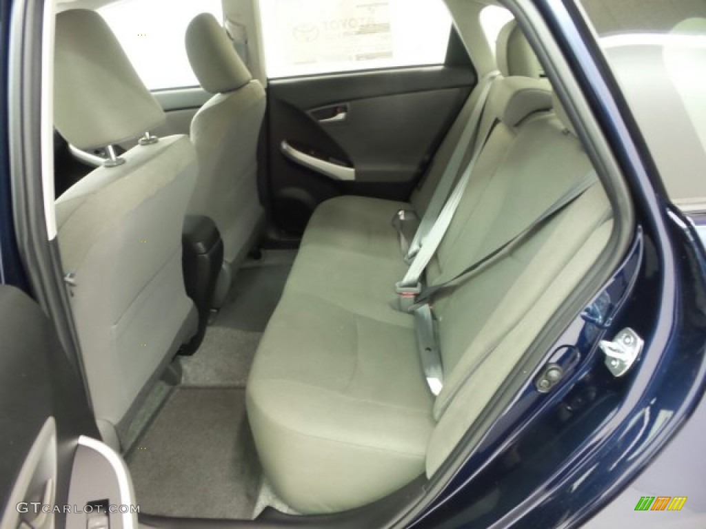 2015 Prius Three Hybrid - Nautical Blue Metallic / Dark Gray photo #14