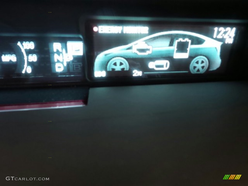 2015 Prius Three Hybrid - Nautical Blue Metallic / Dark Gray photo #20