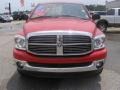 2008 Flame Red Dodge Ram 1500 Big Horn Edition Quad Cab  photo #8