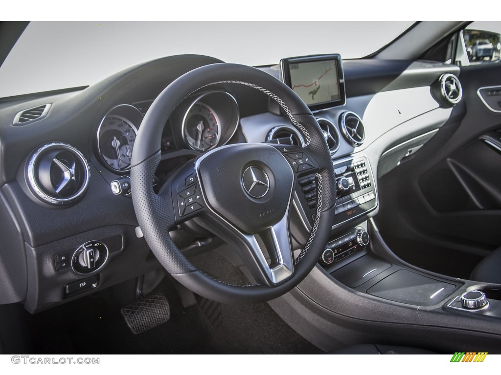 2015 Mercedes-Benz GLA 250 4Matic Black Dashboard Photo #97883092