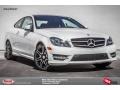 2015 Polar White Mercedes-Benz C 350 Coupe  photo #1