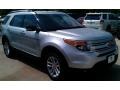 2015 Ingot Silver Ford Explorer XLT  photo #1