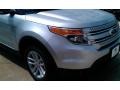 2015 Ingot Silver Ford Explorer XLT  photo #2