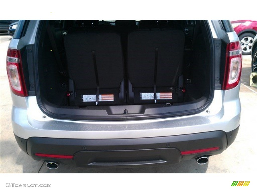 2015 Explorer XLT - Ingot Silver / Charcoal Black photo #7