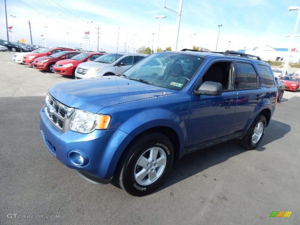 2010 Escape XLT - Sport Blue Metallic / Charcoal Black photo #5