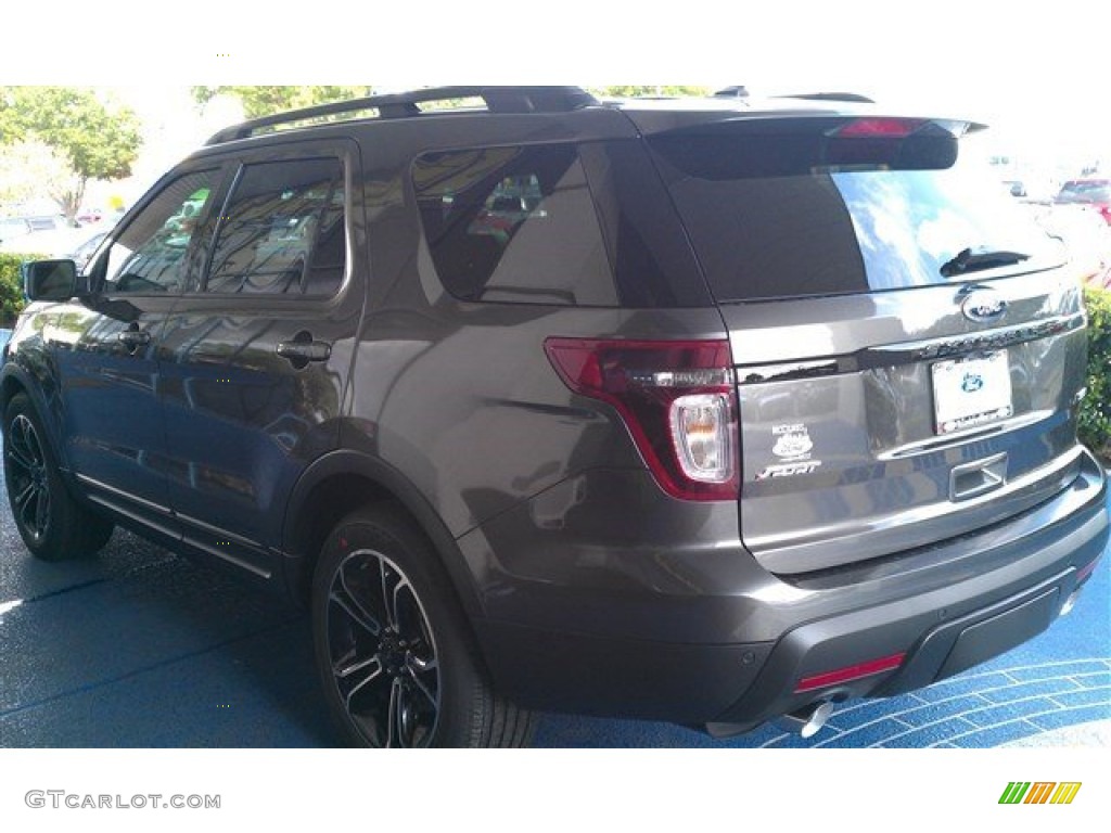 2015 Explorer Sport 4WD - Magnetic / Sport Charcoal Black photo #5