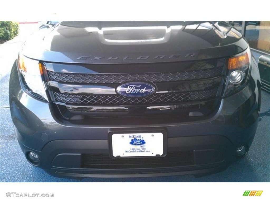 2015 Explorer Sport 4WD - Magnetic / Sport Charcoal Black photo #10