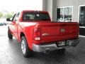 2009 Flame Red Dodge Ram 1500 Big Horn Edition Crew Cab  photo #4