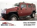 2003 Red Metallic Hummer H2 SUV #97863407