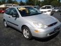 2000 CD Silver Metallic Ford Focus ZX3 Coupe  photo #8