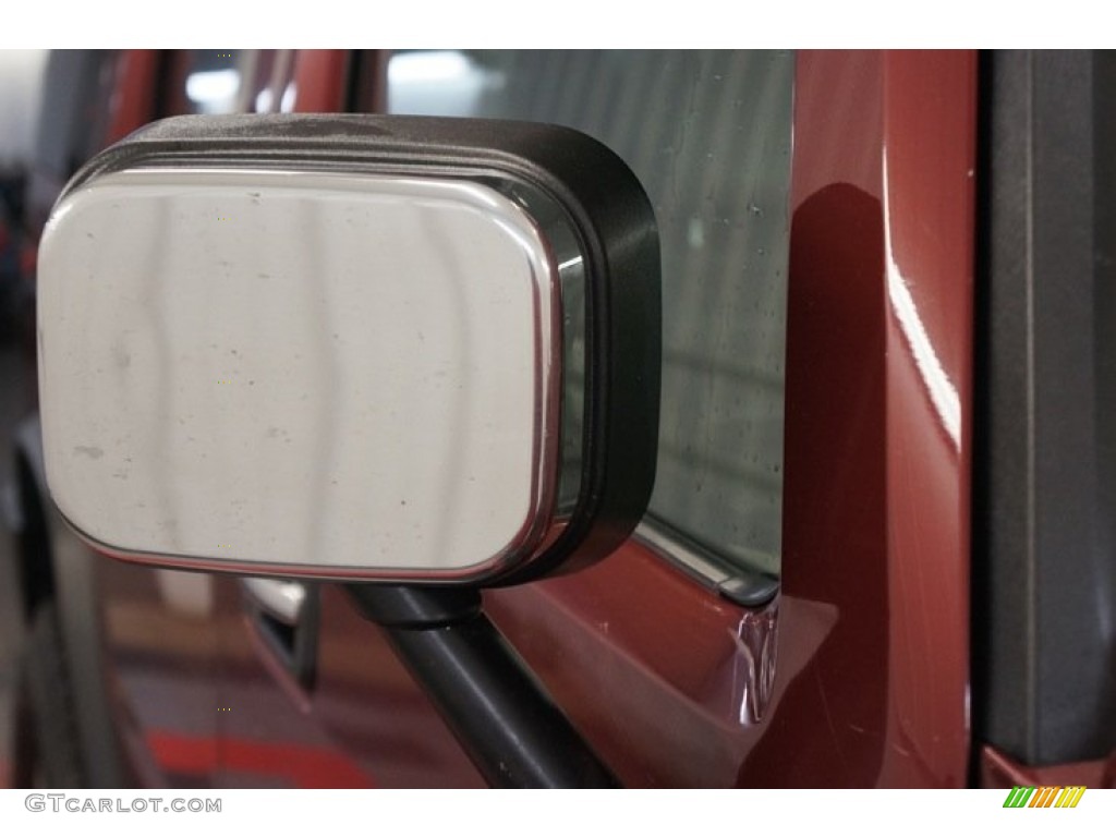 2003 H2 SUV - Red Metallic / Wheat photo #44
