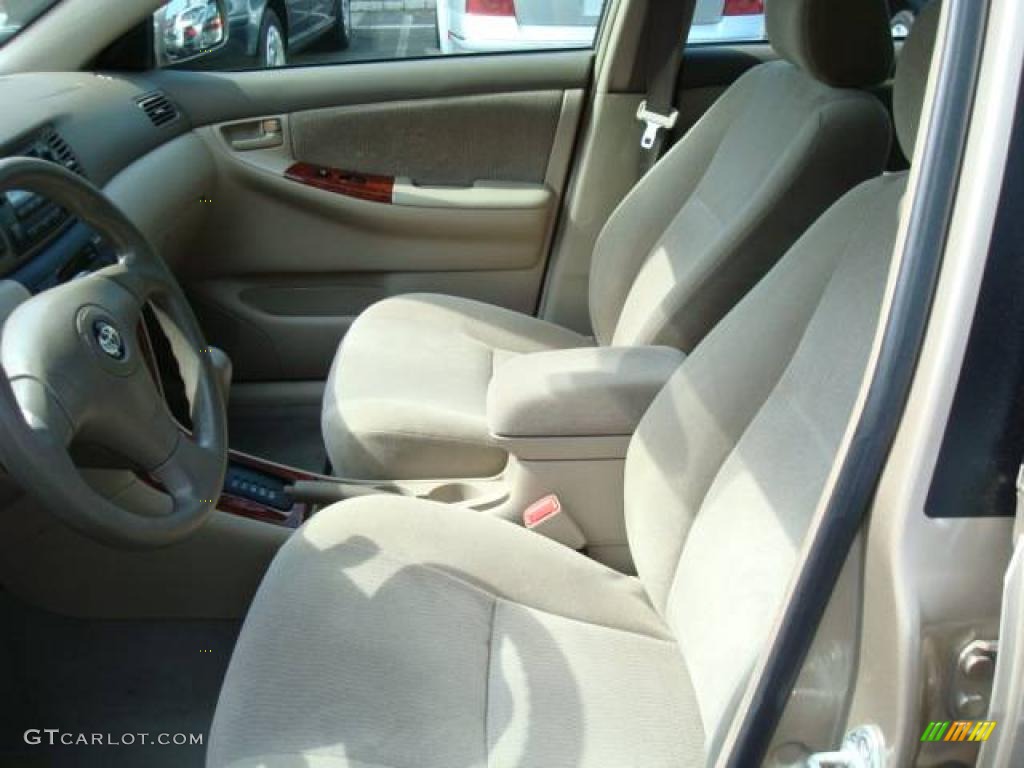 2006 Corolla LE - Desert Sand Mica / Beige photo #10