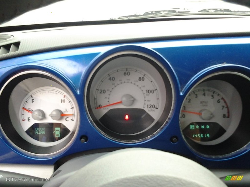 2006 PT Cruiser Limited - Electric Blue Pearl / Pastel Slate Gray photo #11