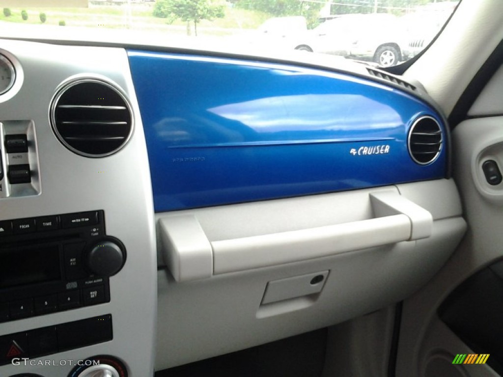 2006 PT Cruiser Limited - Electric Blue Pearl / Pastel Slate Gray photo #12