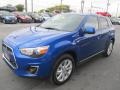 2015 Octane Blue Mitsubishi Outlander Sport ES  photo #3