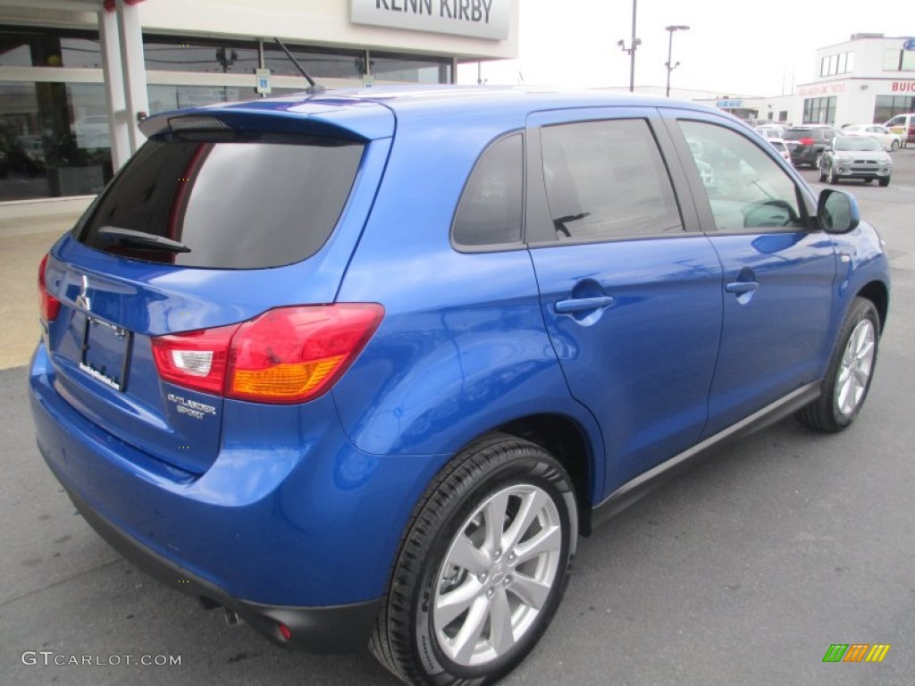 2015 Outlander Sport ES - Octane Blue / Black photo #7