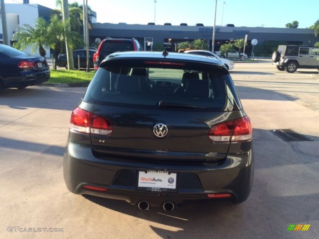 2012 Golf R 2 Door 4Motion - Carbon Steel Grey Metallic / R Titan Black Leather photo #4