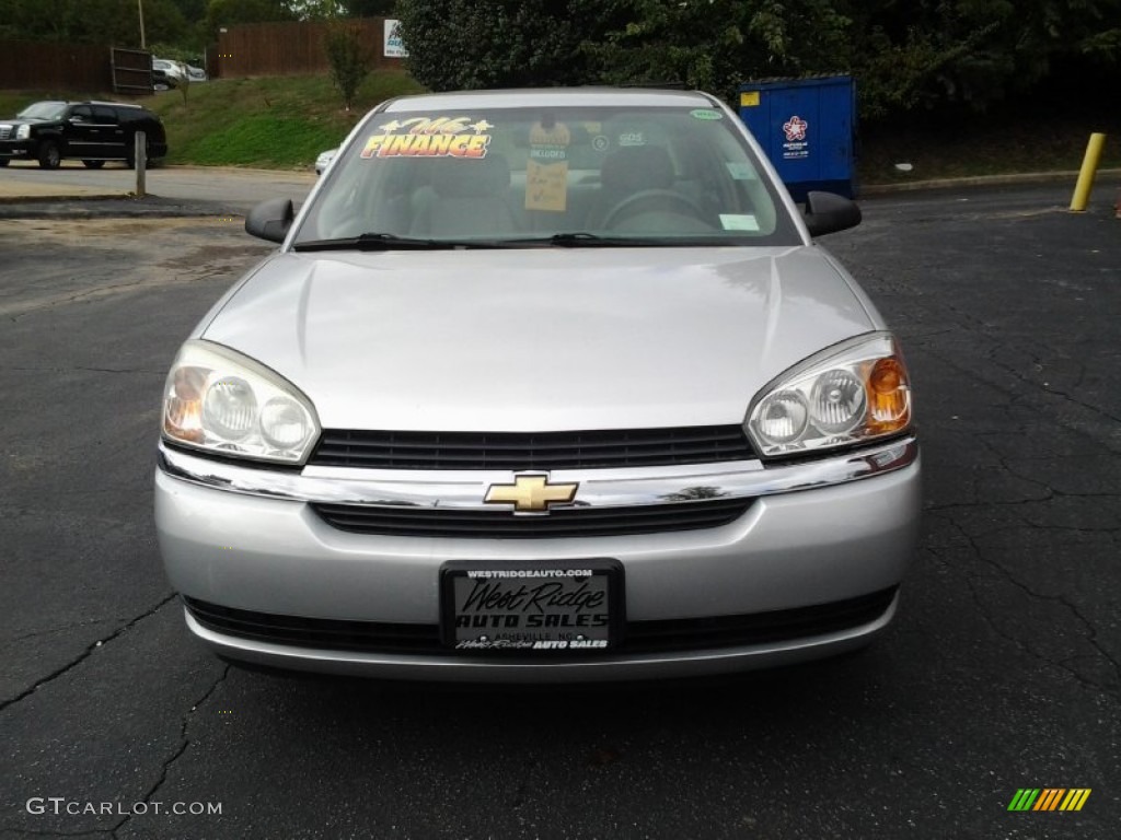 2005 Malibu Sedan - Galaxy Silver Metallic / Neutral Beige photo #1