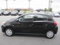 2015 Mystic Black Mitsubishi Mirage DE  photo #4