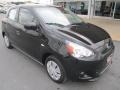 2015 Mystic Black Mitsubishi Mirage DE  photo #9