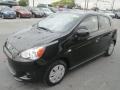 2015 Mystic Black Mitsubishi Mirage DE  photo #11