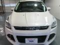 2015 White Platinum Metallic Tri-Coat Ford Escape Titanium  photo #2