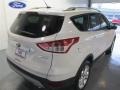 2015 White Platinum Metallic Tri-Coat Ford Escape Titanium  photo #8