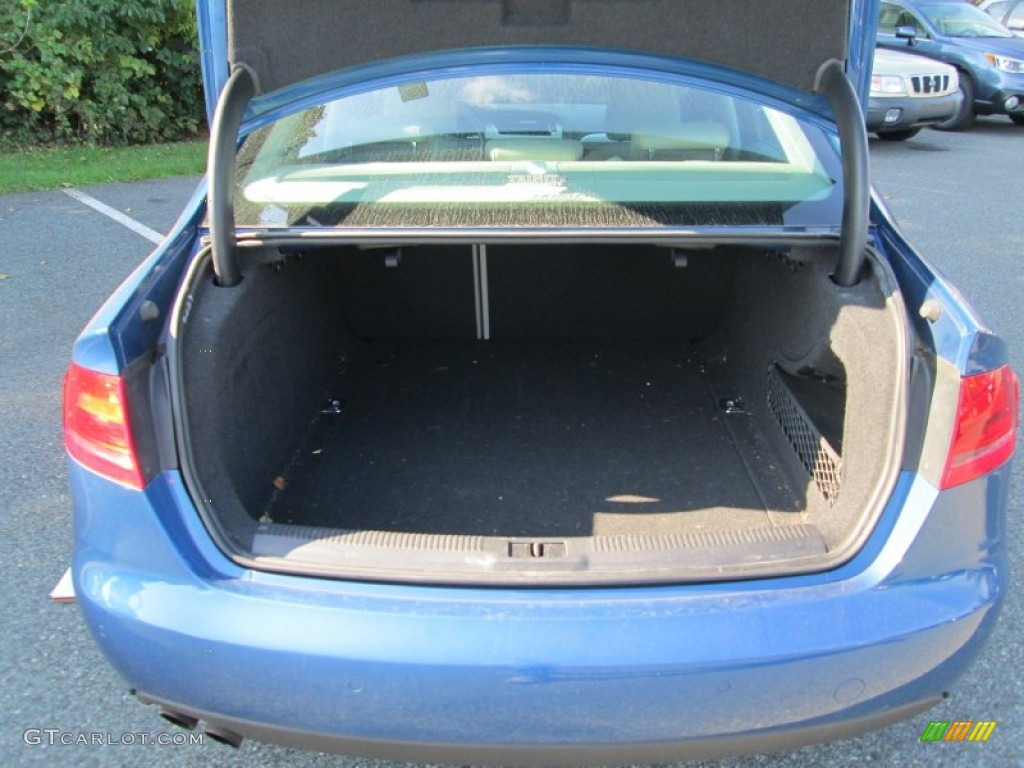 2009 A4 2.0T Premium quattro Sedan - Aruba Blue Pearl Effect / Light Grey photo #19