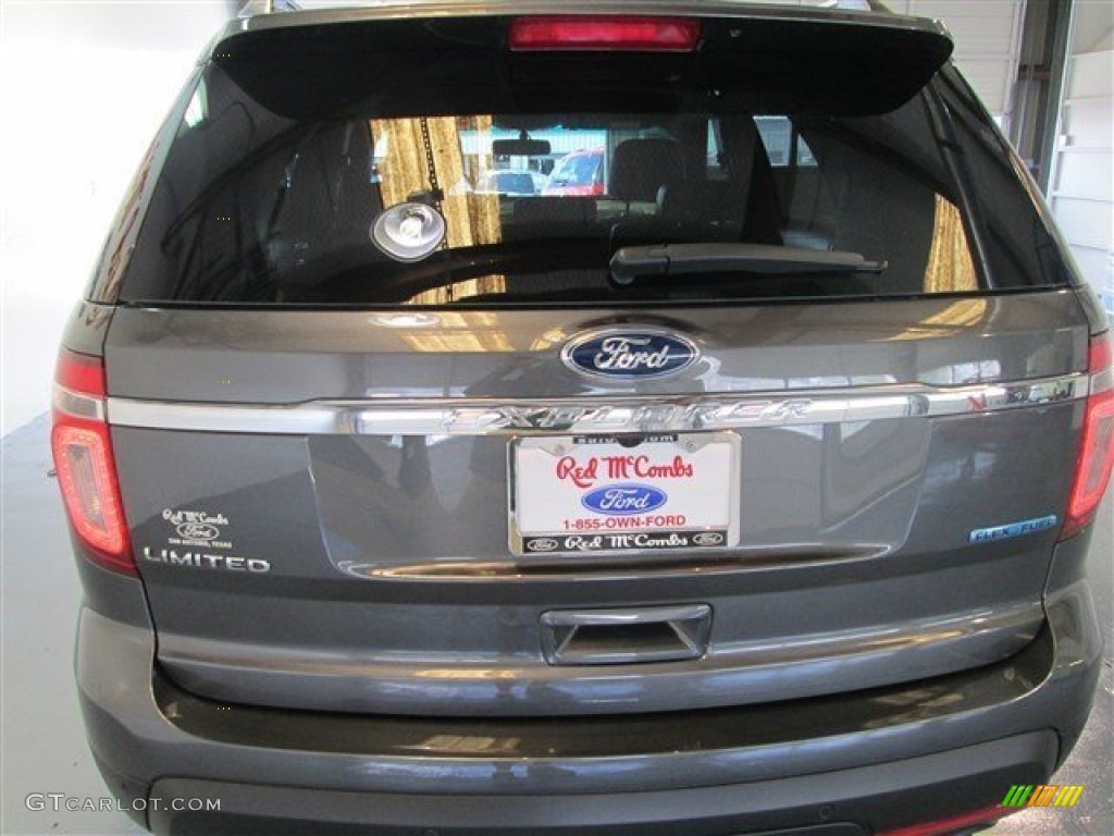 2015 Explorer Limited - Magnetic / Charcoal Black photo #5