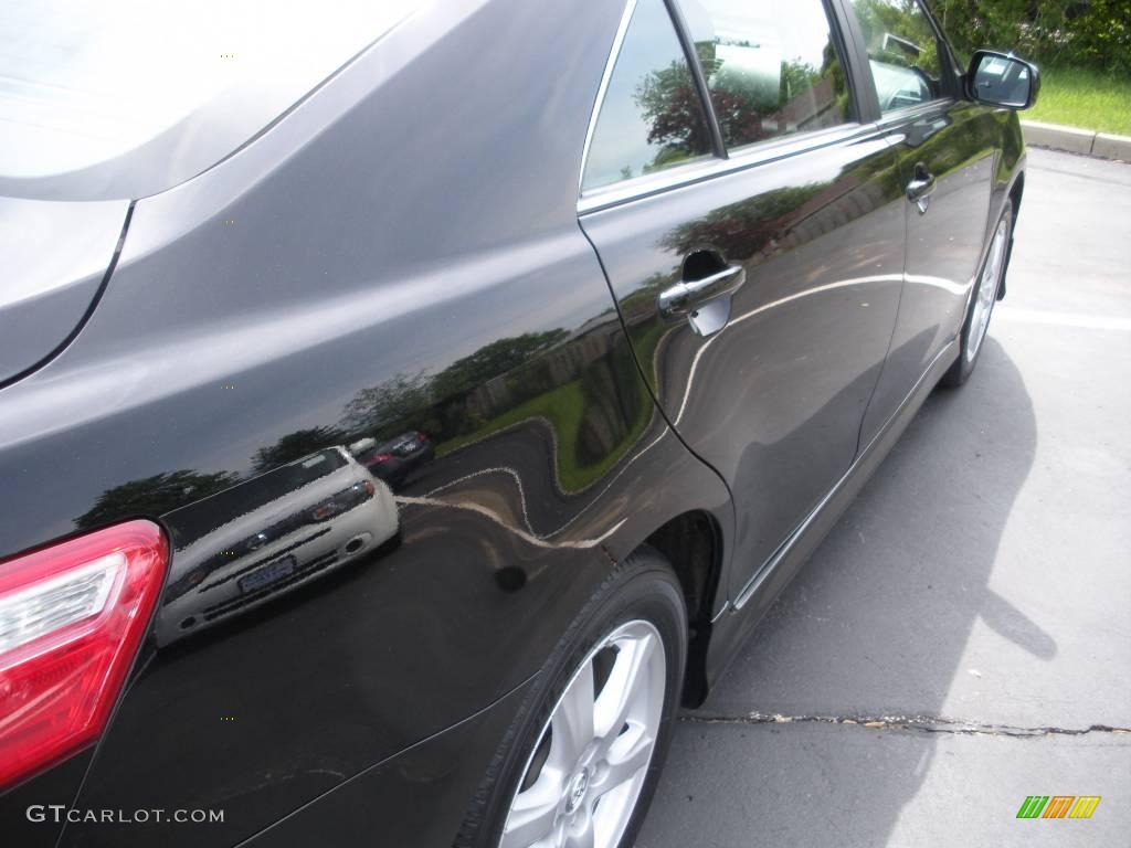 2007 Camry SE - Black / Dark Charcoal photo #6