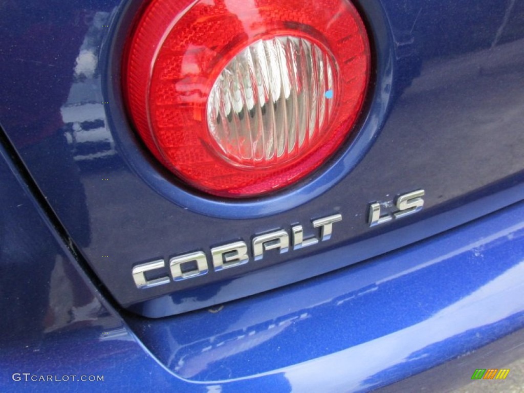 2006 Cobalt LS Coupe - Laser Blue Metallic / Gray photo #5