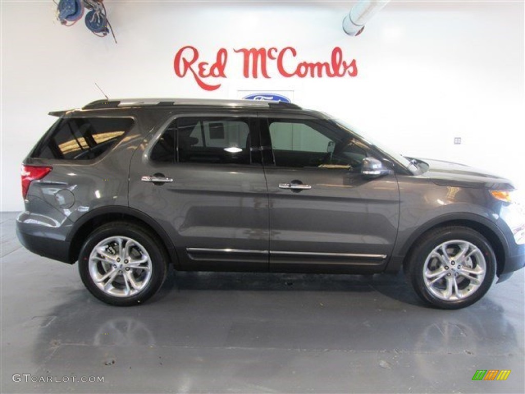 2015 Explorer Limited - Magnetic / Charcoal Black photo #8
