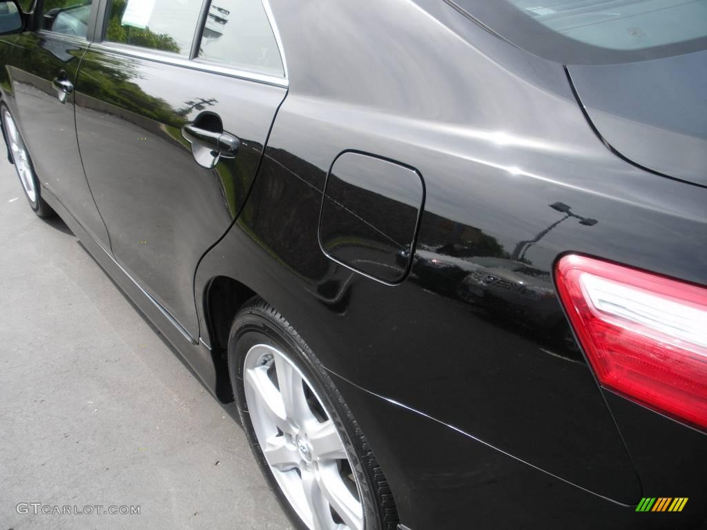 2007 Camry SE - Black / Dark Charcoal photo #8